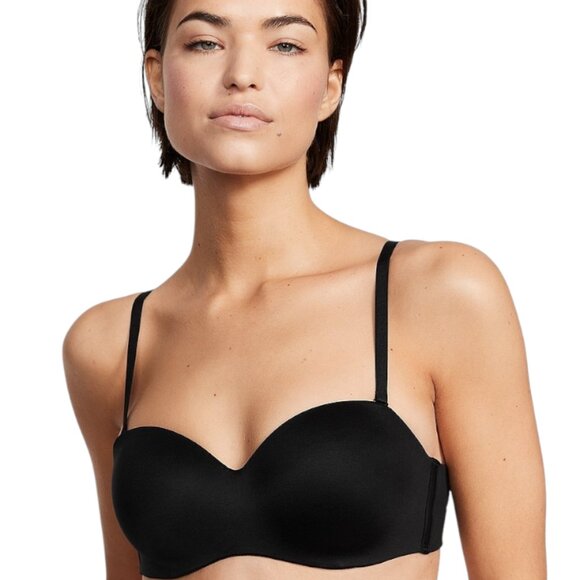 Victoria's Secret Other - Victoria's Secret Body by Victoria Lightly Lined Smooth Black Bra 42C NWT